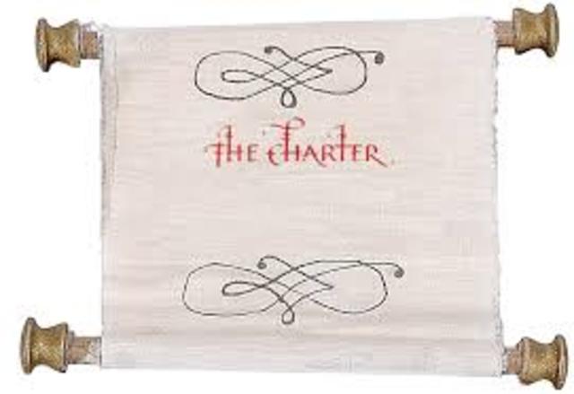 King Charles granted charter for Carolina Territory