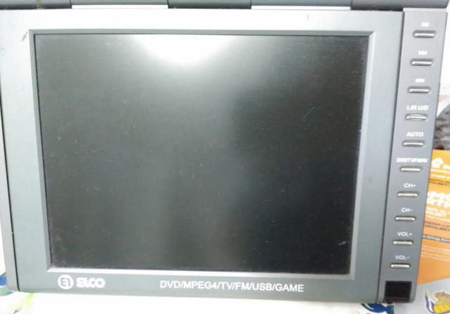 DVD Portatil, telebistarekin