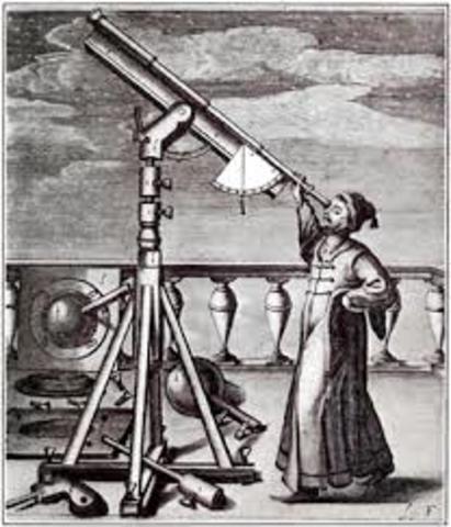 Invention of first refracting telescope