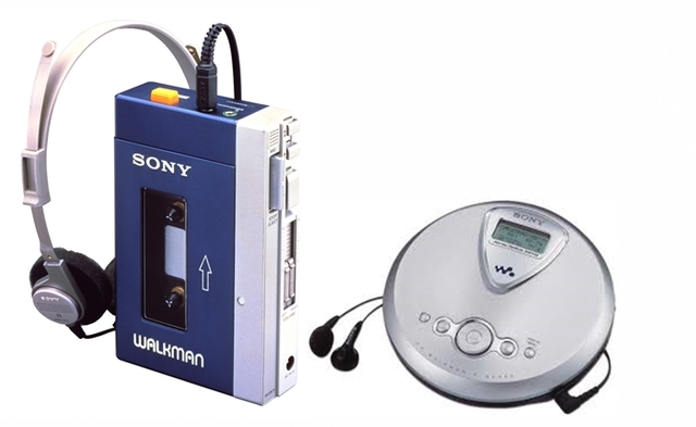 "Walkman" eta "discman"-ak
