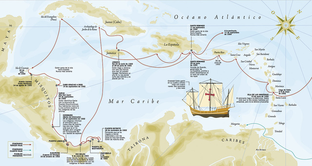 inicio viajes de colón