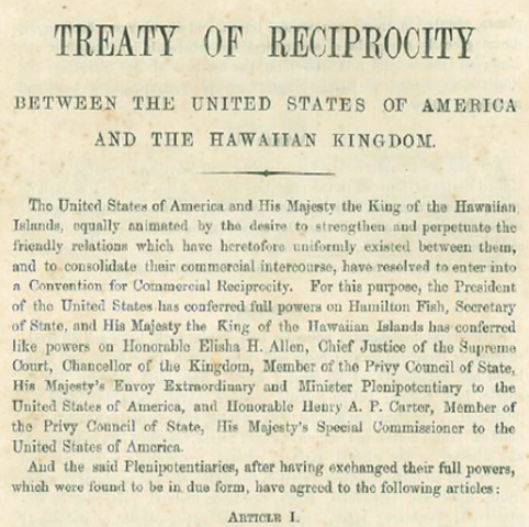 Reciprocity Treaty