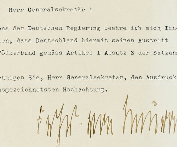 Adhesión de Alemania en la Sociedad de Naciones