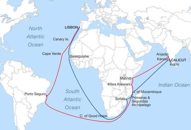 Inicio exploraciones de Brasil