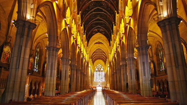 Number of Australians that attend church