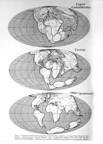 1915: Wegner's Diagrams