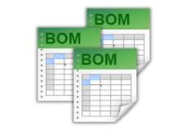 Bill of materials - BOM