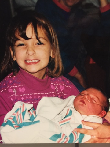 Little sister was born