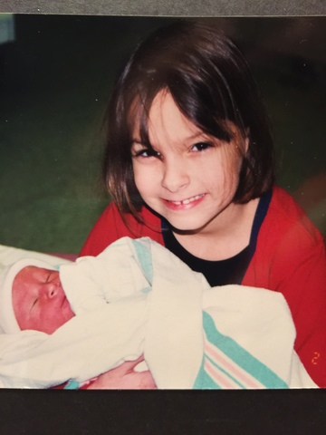 Little brother was born