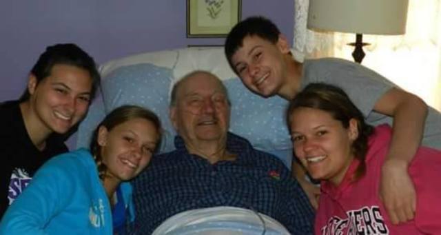 My Grandfather passed away