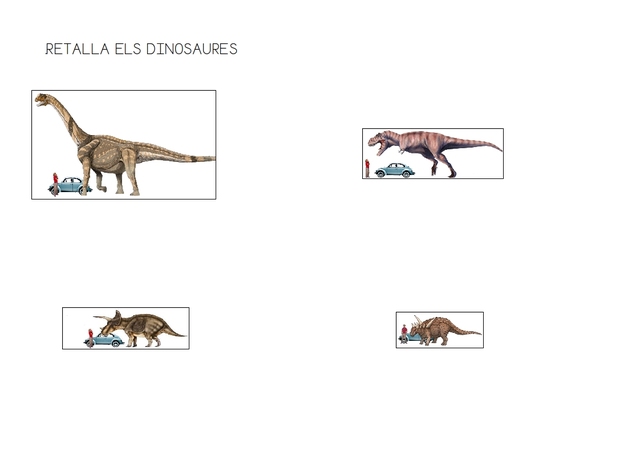 LA LONGITUD DELS DINOSAURES