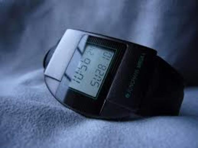 world's first radio-controlled wristwatch