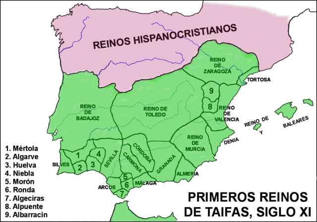 Los reinos de Taifas (1031-1237)