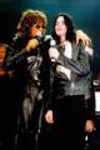 Performing with Michael Jackson