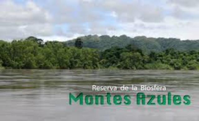 Reserva de la biósfera Montes Azules en la zona Lacandona, en Chiapas.