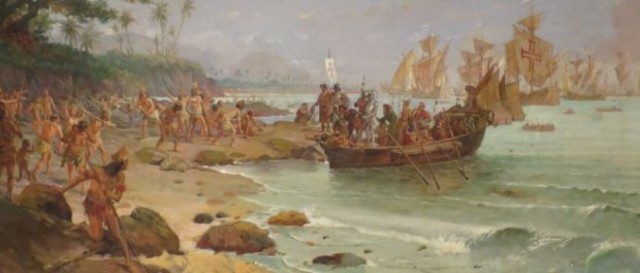 Cabral sbarca in Brasile