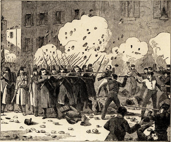 First bloodshed of Civil War occurs in Baltimore.
