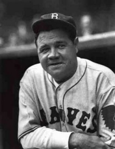 Babe Ruth pitched for International League Orioles.