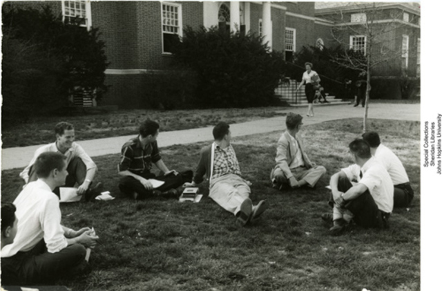 The Johns Hopkins University accepted women graduate students.