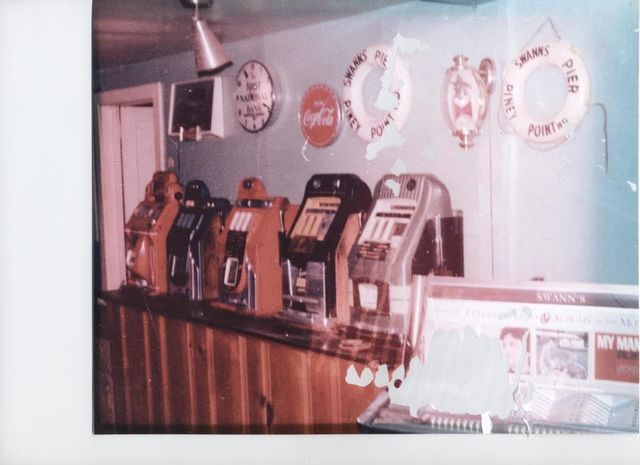 Slot machines allowed by law in Southern Maryland.