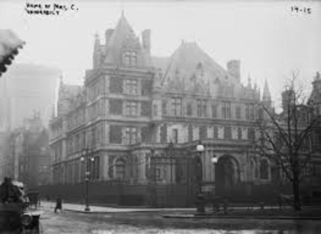Cornelius Vanderbilt’s new Mansion Built