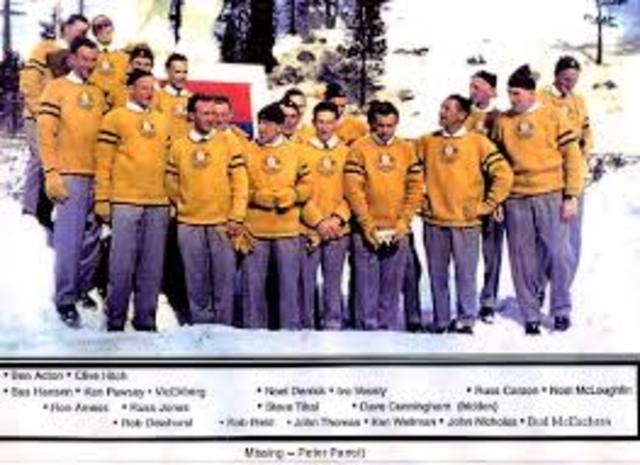 Australia first entered an ice hockey team in the 1960 Winter Olympics