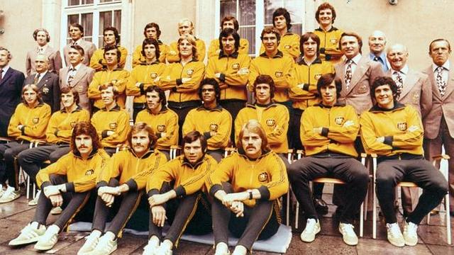 The Australian team qualified for the 1974 FIFA World Cup.