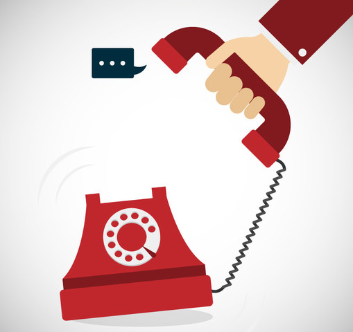 Ventas telefónicas.