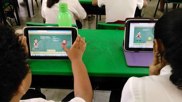 CIRCUNFERENCIA EN LA HERRAMIENTA TABLET