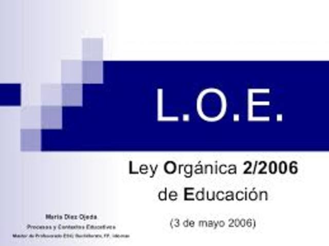 Ley Orgànica de Educación