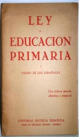 Ley sobre Educación Primaria
