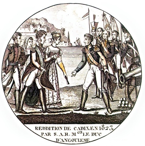 Invasión de los “Cien mil Hijos de San Luis”