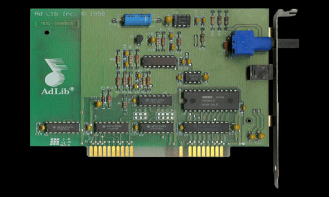 Первая внешняя звуковая плата
