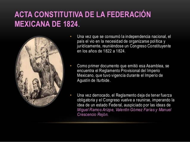Acta Constitutiva de la Federación