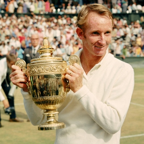 Rod Lave wins his second tennis Grand Slam  1969