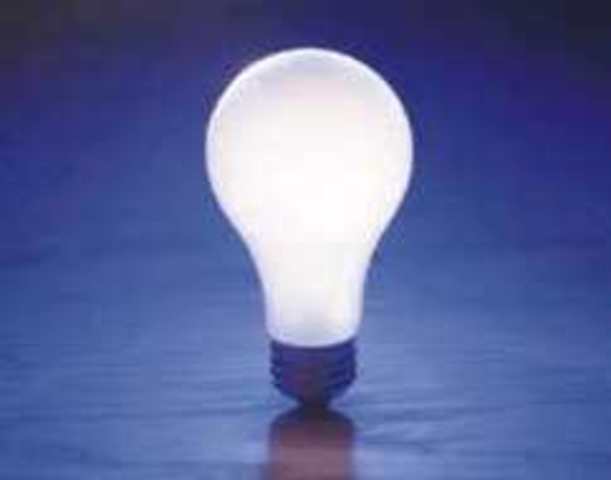 PRIMERA LÁMPARA INCANDESCENTE