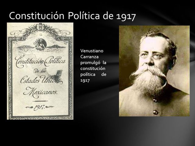 CONSTITUCION DE 1917