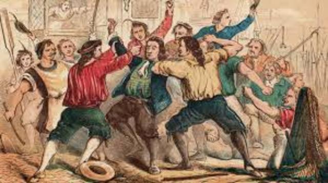 22 January 1689, The Glorious Revolution