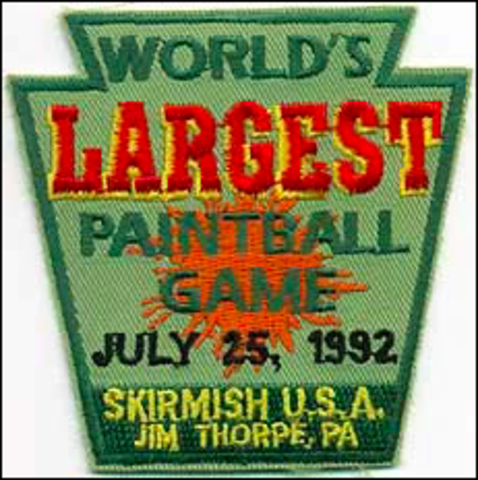 World's Largest Paintball Game
