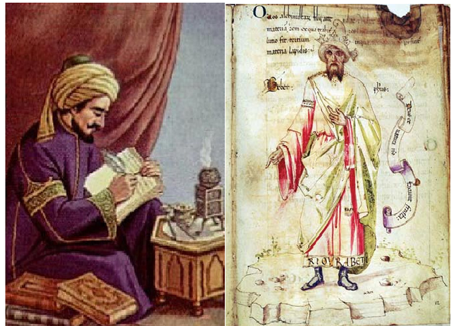 Jabir ibn Hayyan (Geber) y Al-Kindi