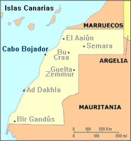 Ocuparon: El Cabo Bojador