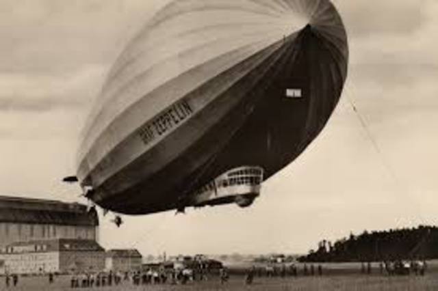 Primeiro vôo de um Zeppelin