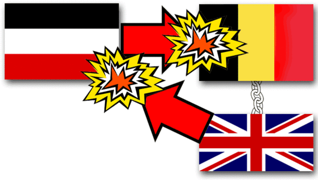 Great Britain declares war on Germany