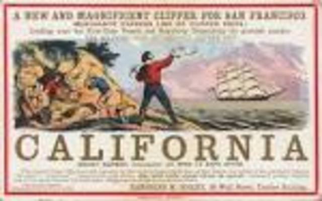 The California gold rush