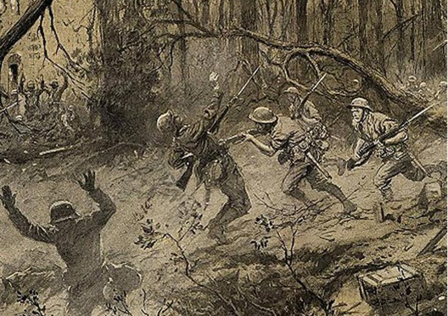 Belleau Forest - The Germans had protected the forest from anyone else getting in to invade them.