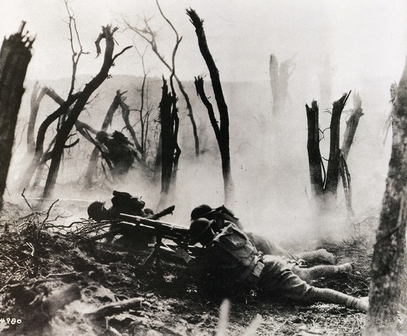 Argonne forest Germany's army was weak because of influenza