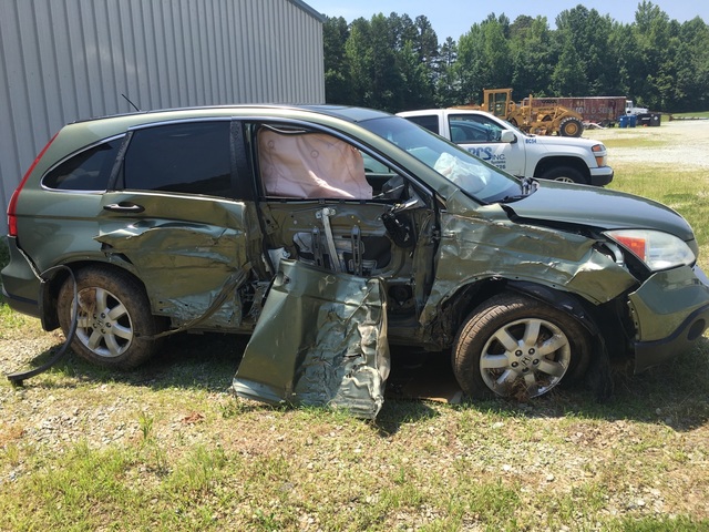 Tuve un accidente de coche.
