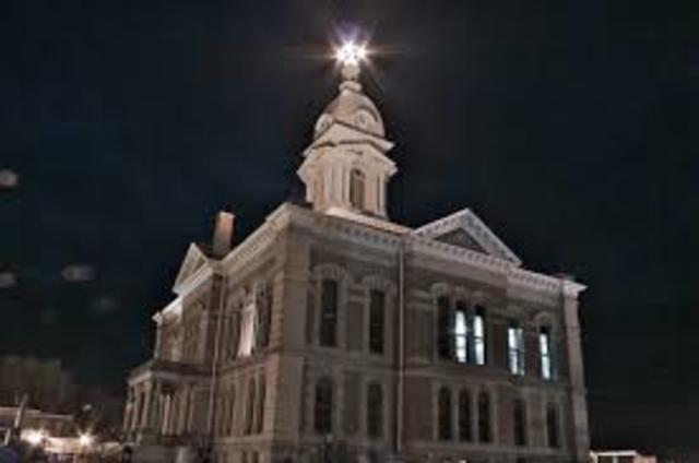 Wabash is lighted up with electricity!