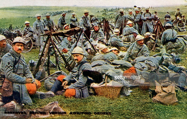 Battle of Verdun February 21st to December 16th 1916- 750,000 casualties for the Germans and French result from new Trench Warfare