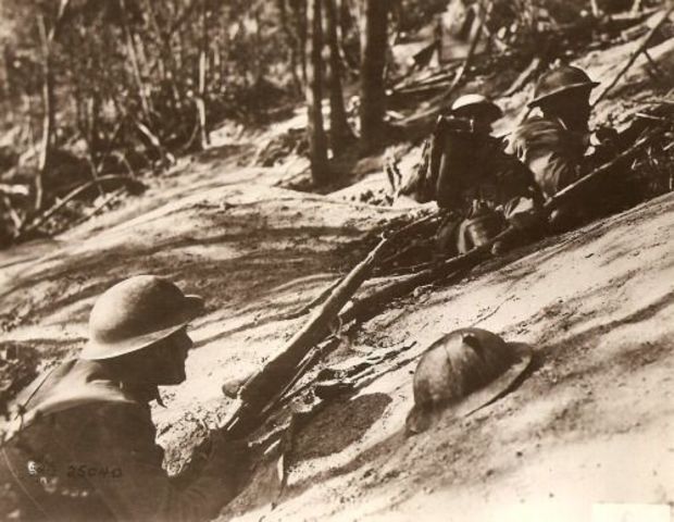 Argonne forest- German Defences finally crumbled under the assault November 7, 1918